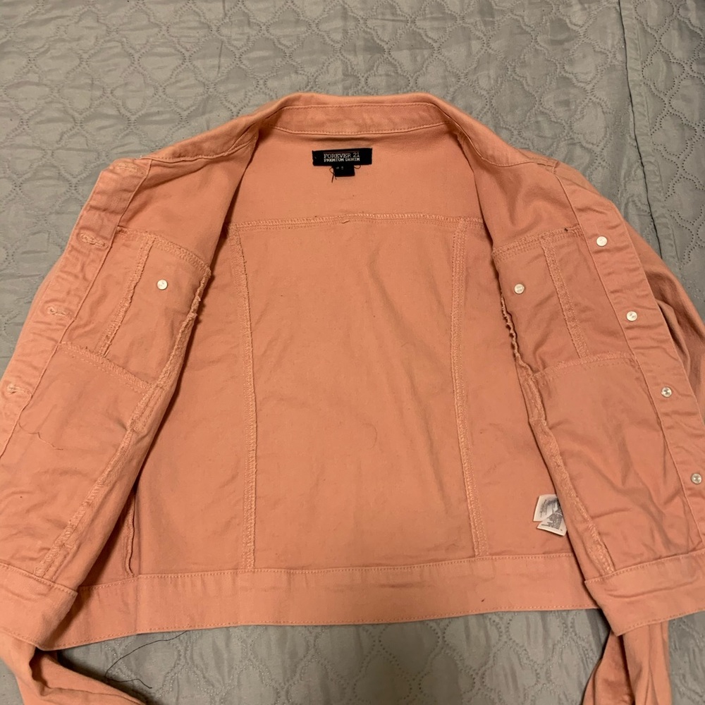 Pink Jean Jacket - Picture 4 of 5